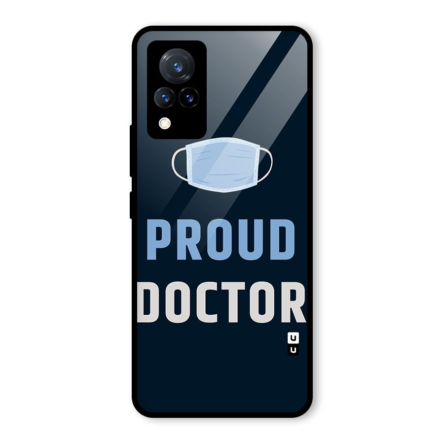 Proud Doctor Glass Back Case for Vivo V21 5G
