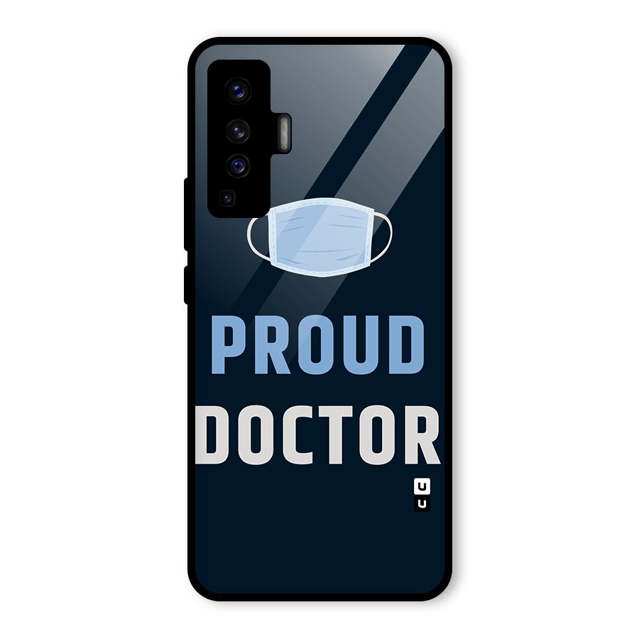 Proud Doctor Glass Back Case for Vivo X50