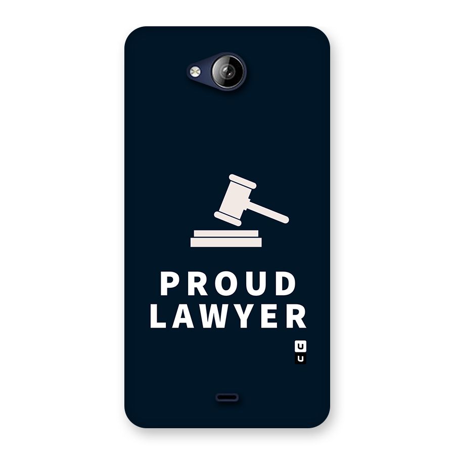 Proud Lawyer Back Case for Canvas Play Q355