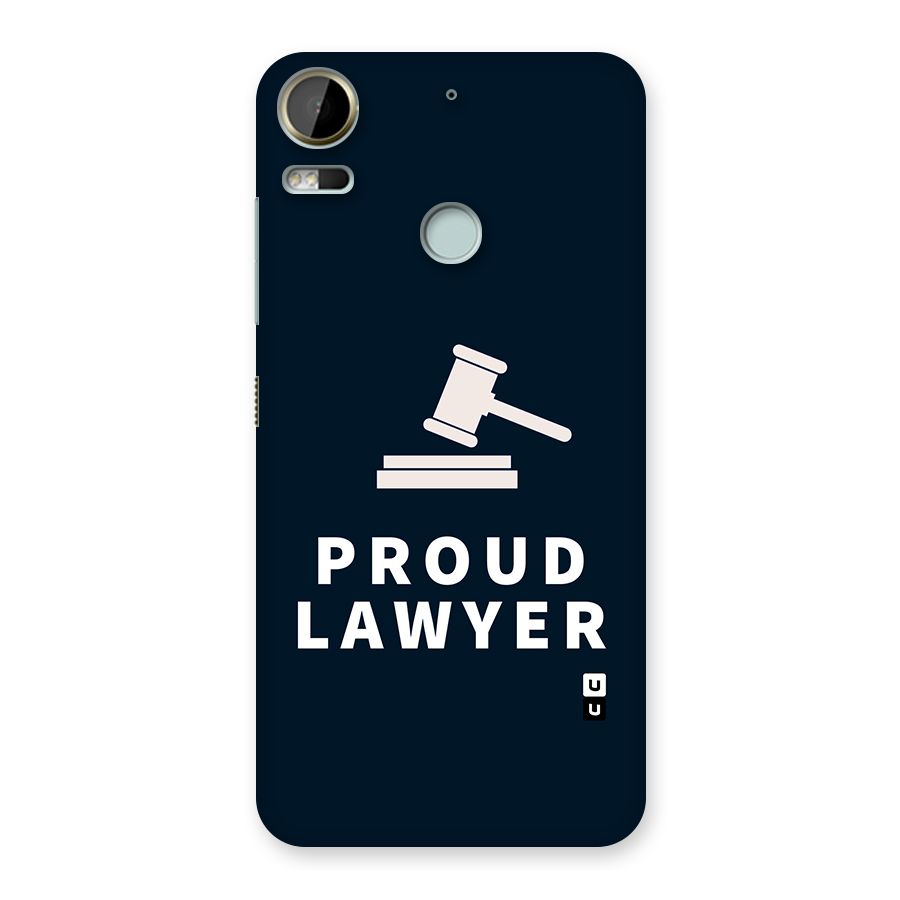 Proud Lawyer Back Case for Desire 10 Pro