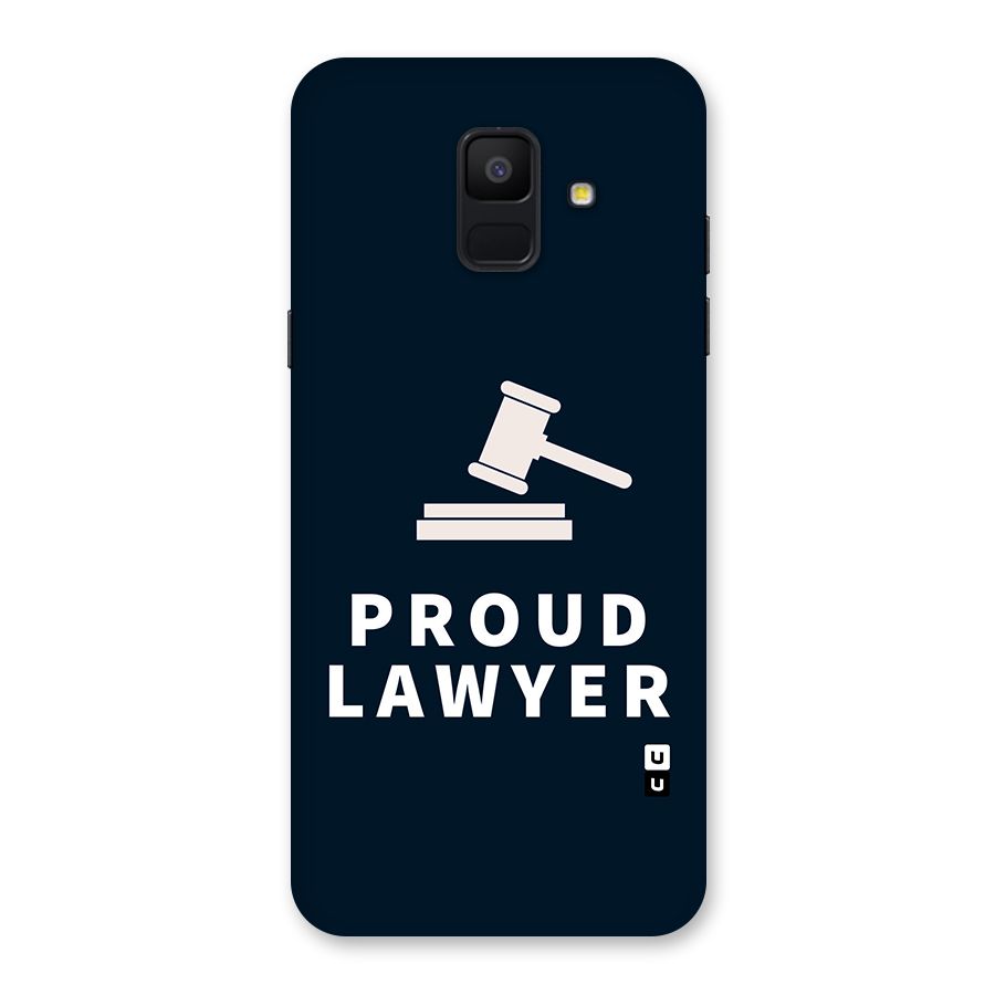 Proud Lawyer Back Case for Galaxy A6 (2018)