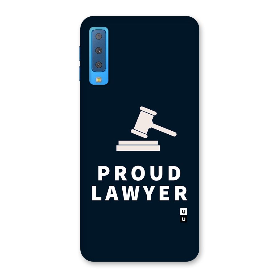 Proud Lawyer Back Case for Galaxy A7 (2018)