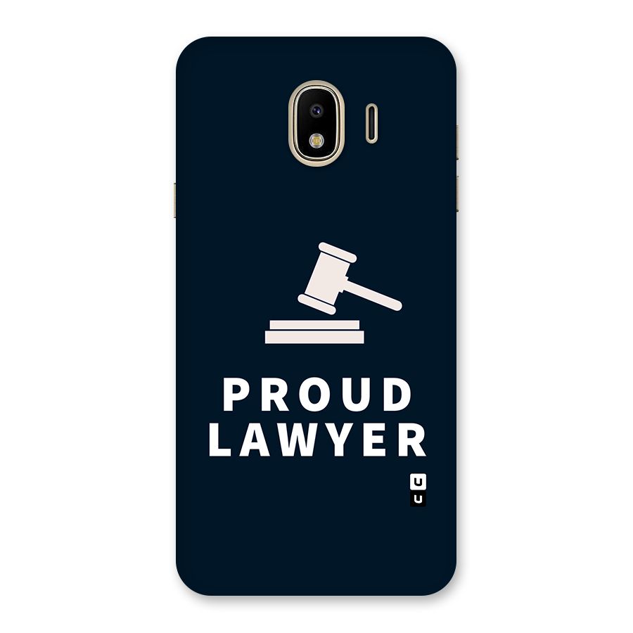 Proud Lawyer Back Case for Galaxy J4