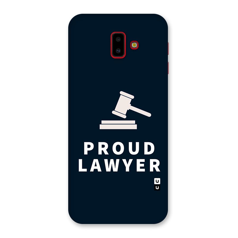 Proud Lawyer Back Case for Galaxy J6 Plus