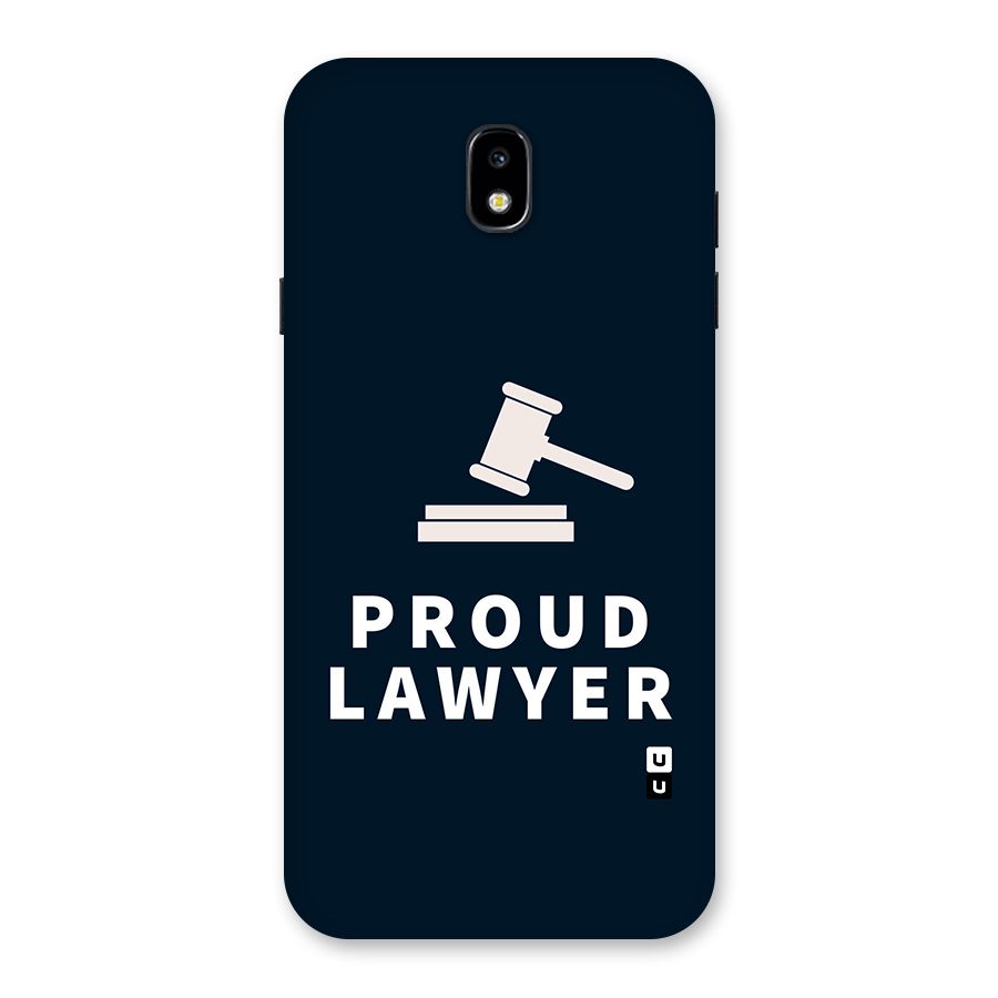 Proud Lawyer Back Case for Galaxy J7 Pro