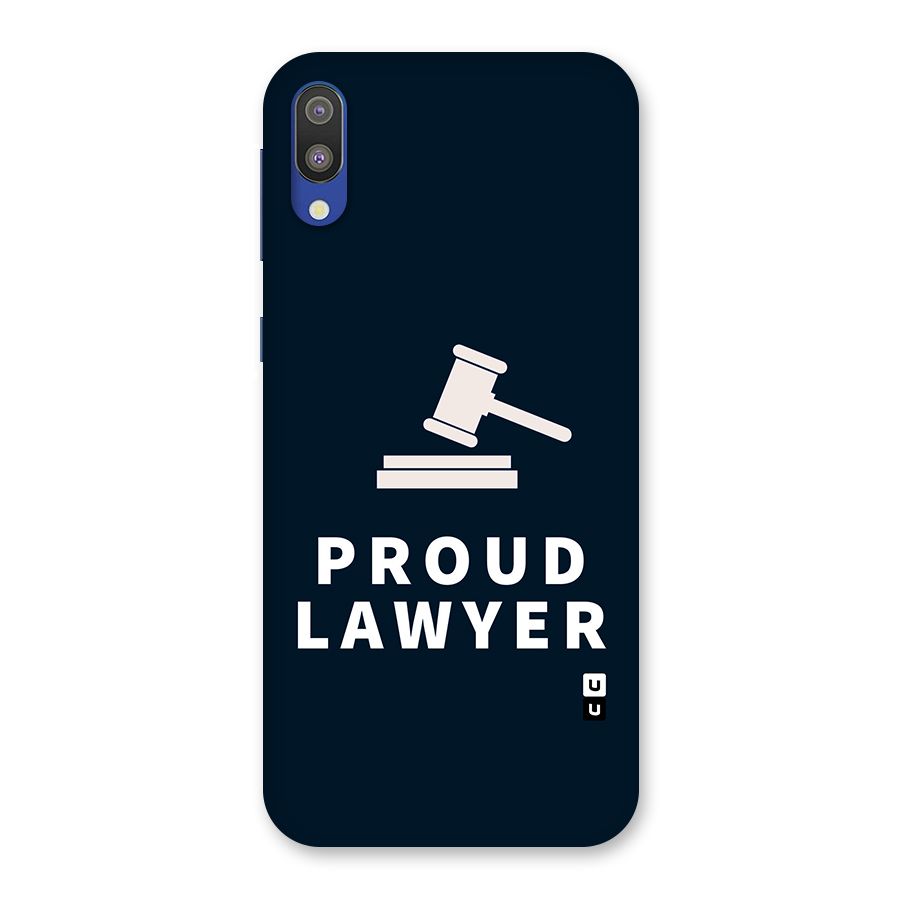 Proud Lawyer Back Case for Galaxy M10