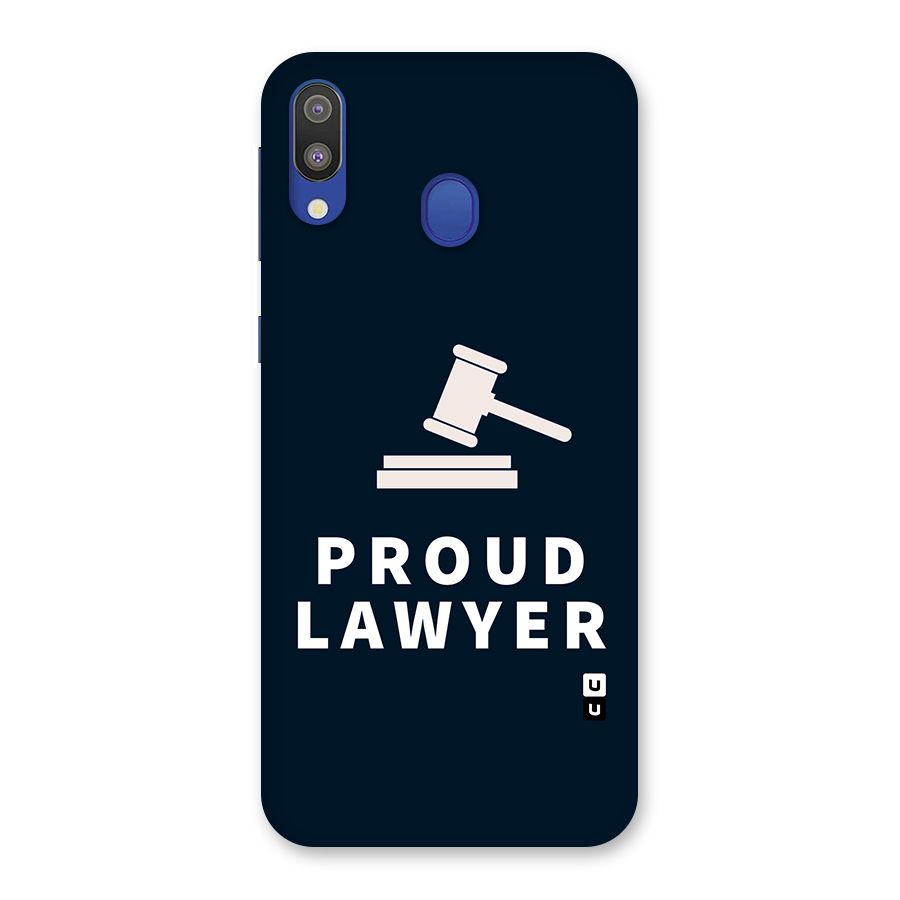 Proud Lawyer Back Case for Galaxy M20