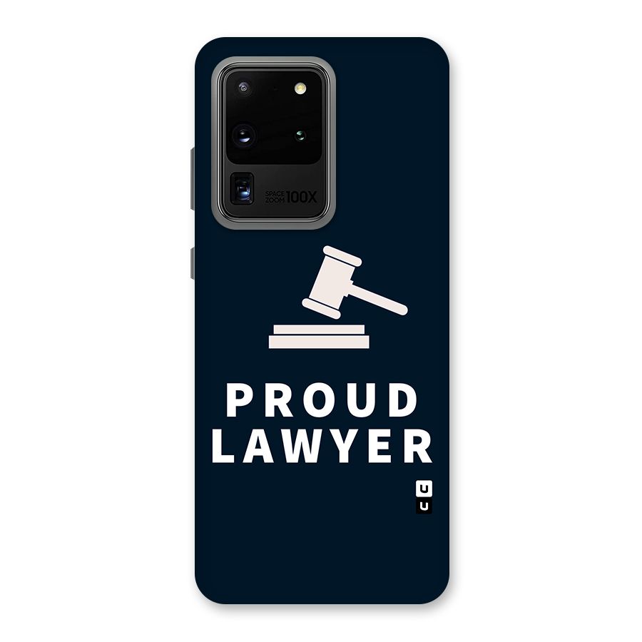 Proud Lawyer Back Case for Galaxy S20 Ultra