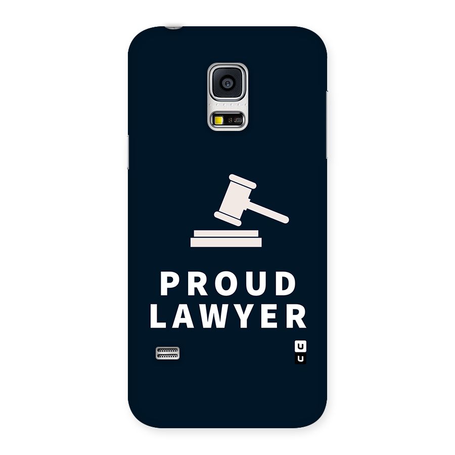 Proud Lawyer Back Case for Galaxy S5 Mini