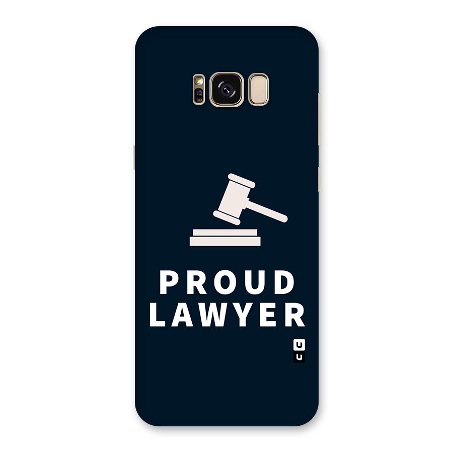 Proud Lawyer Back Case for Galaxy S8 Plus