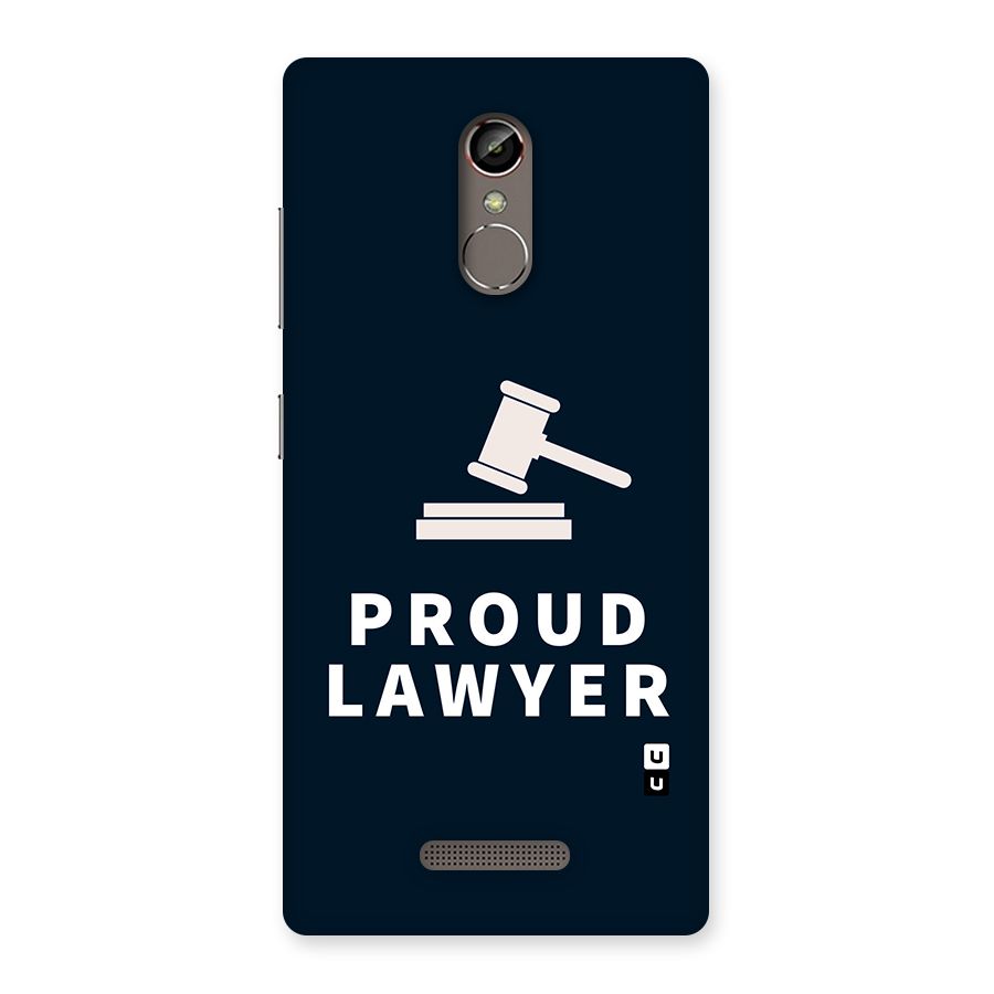 Proud Lawyer Back Case for Gionee S6s