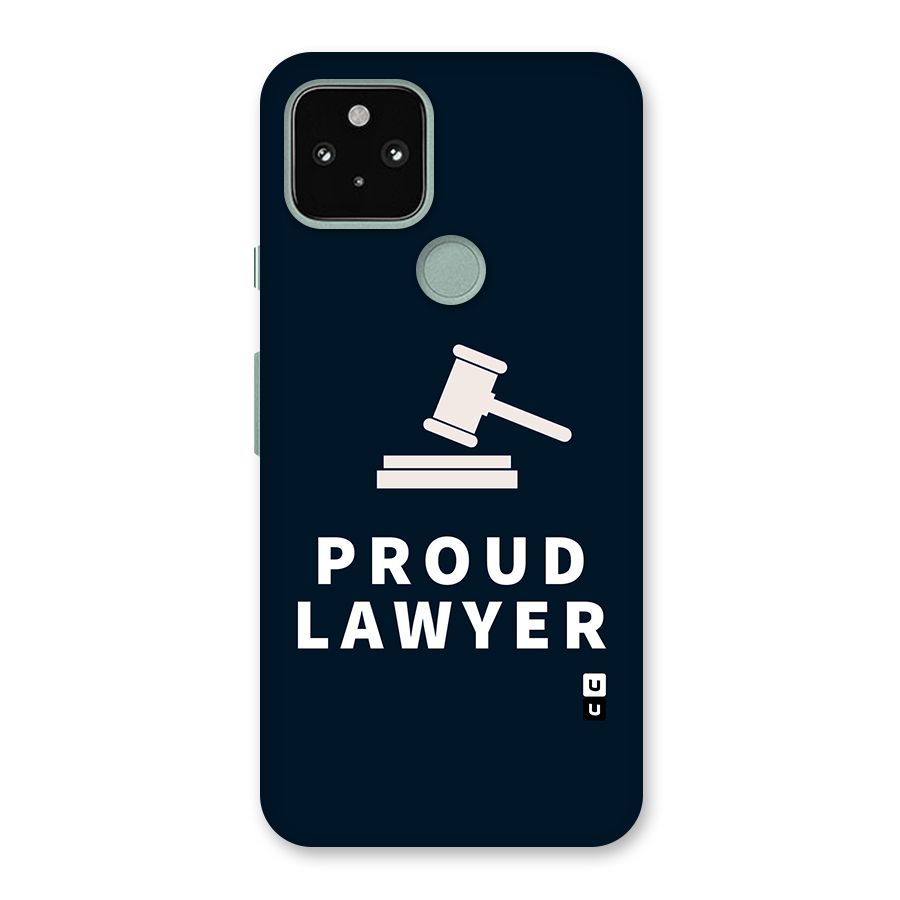 Proud Lawyer Back Case for Google Pixel 5