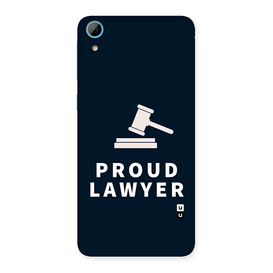 Proud Lawyer Back Case for HTC Desire 826