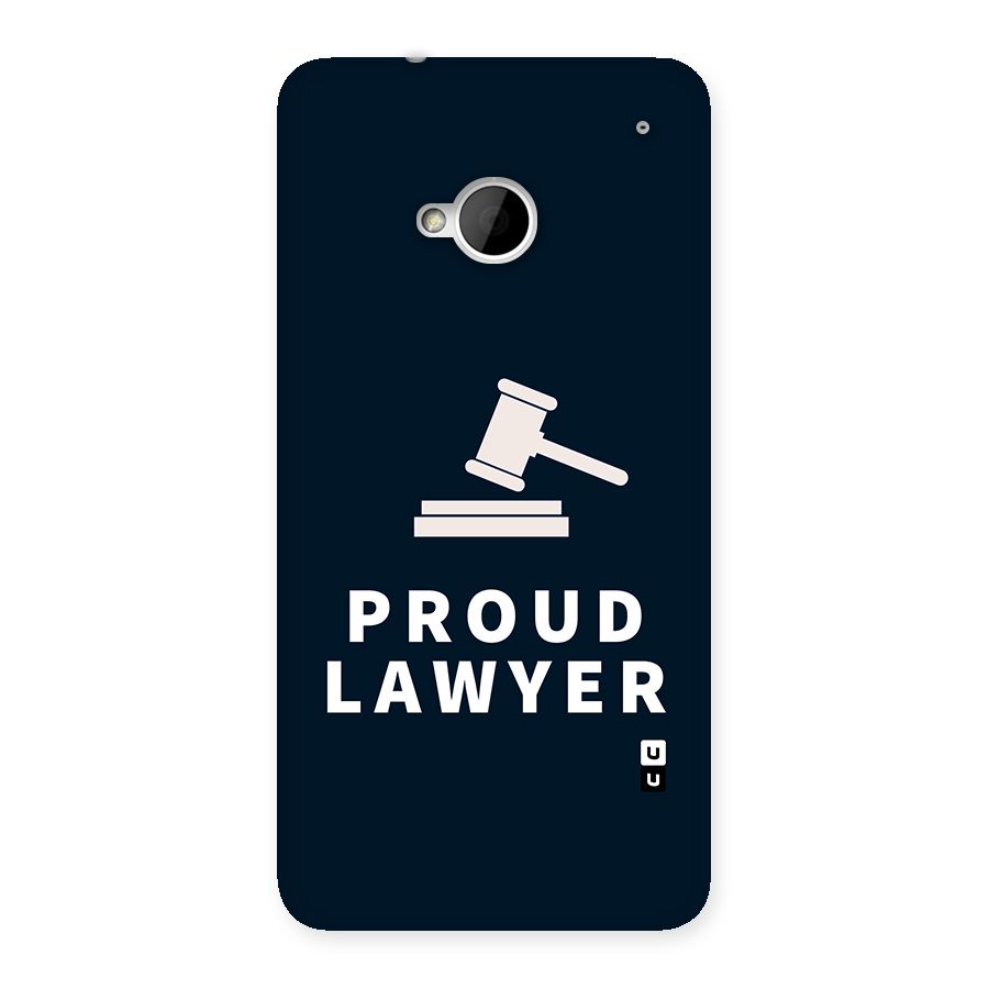 Proud Lawyer Back Case for HTC One M7