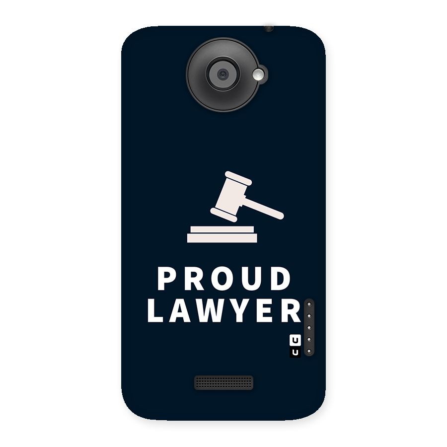 Proud Lawyer Back Case for HTC One X