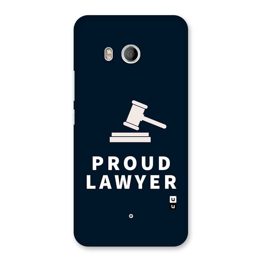 Proud Lawyer Back Case for HTC U11