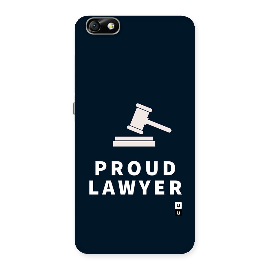 Proud Lawyer Back Case for Honor 4X