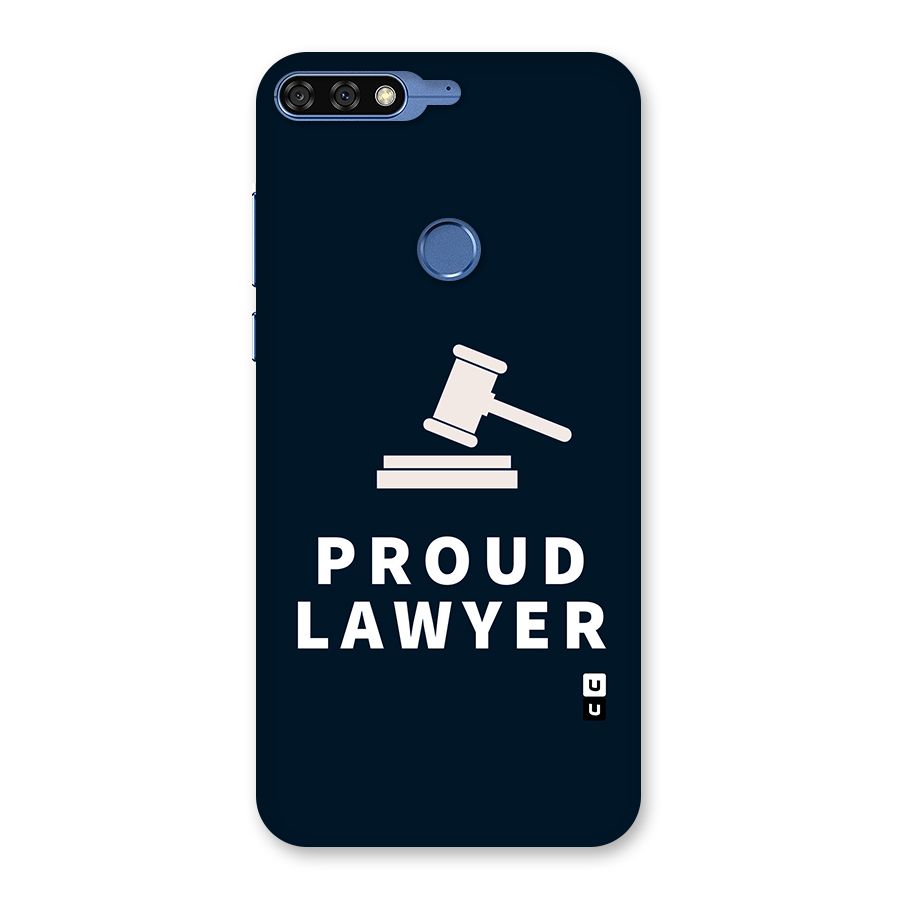 Proud Lawyer Back Case for Honor 7C