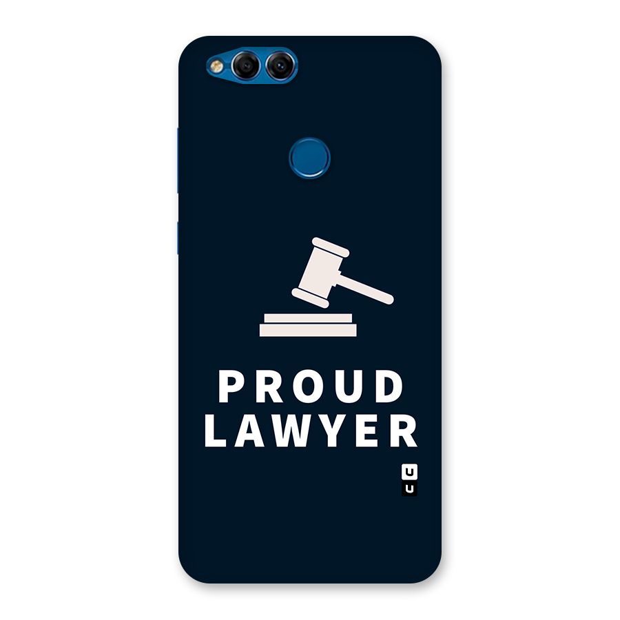 Proud Lawyer Back Case for Honor 7X