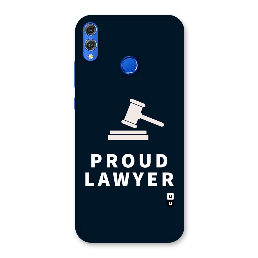Proud Lawyer Back Case for Honor 8X