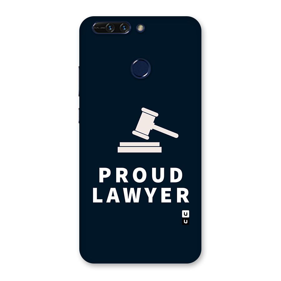 Proud Lawyer Back Case for Honor 8 Pro