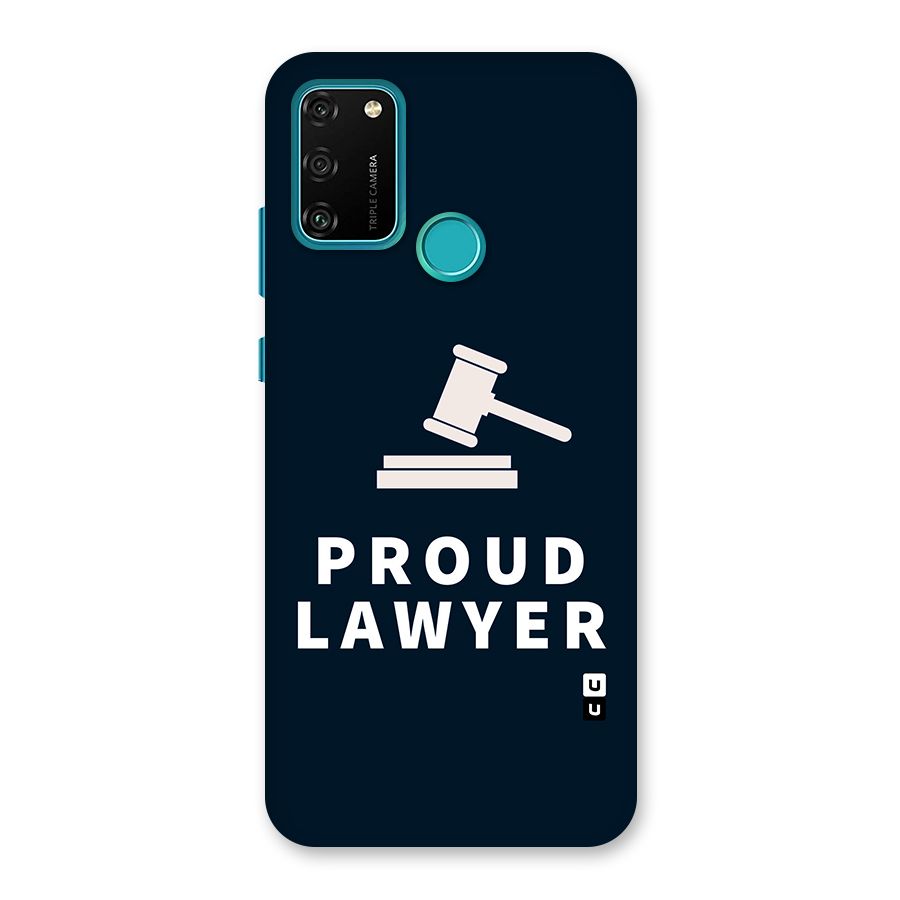 Proud Lawyer Back Case for Honor 9A