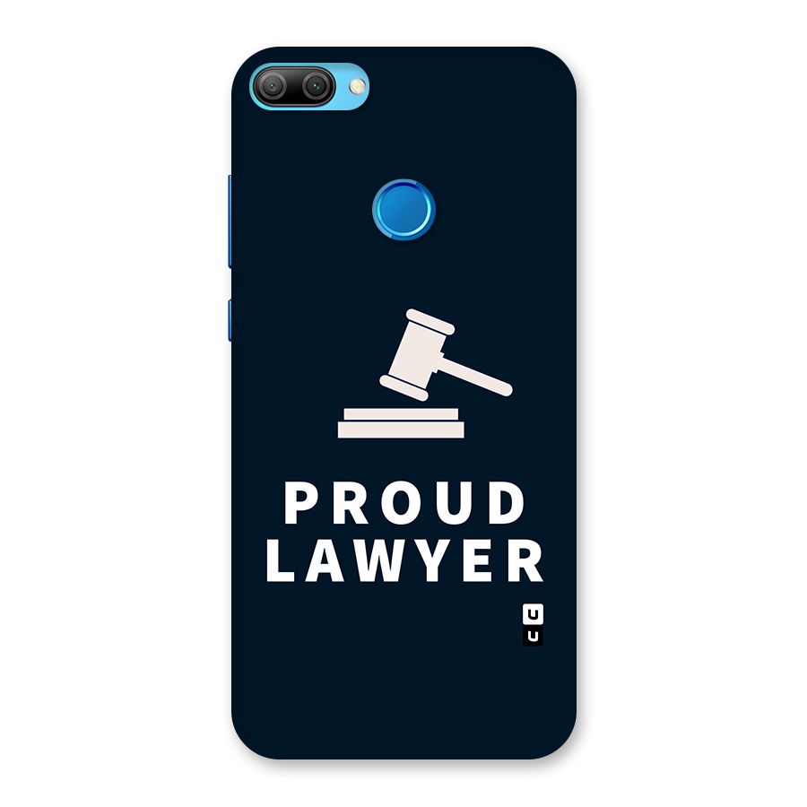 Proud Lawyer Back Case for Honor 9N
