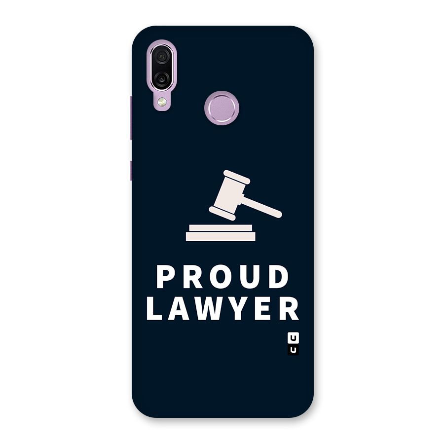 Proud Lawyer Back Case for Honor Play