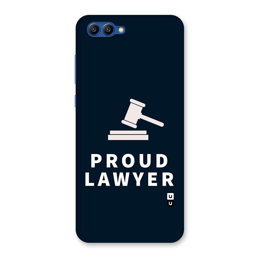 Proud Lawyer Back Case for Honor View 10
