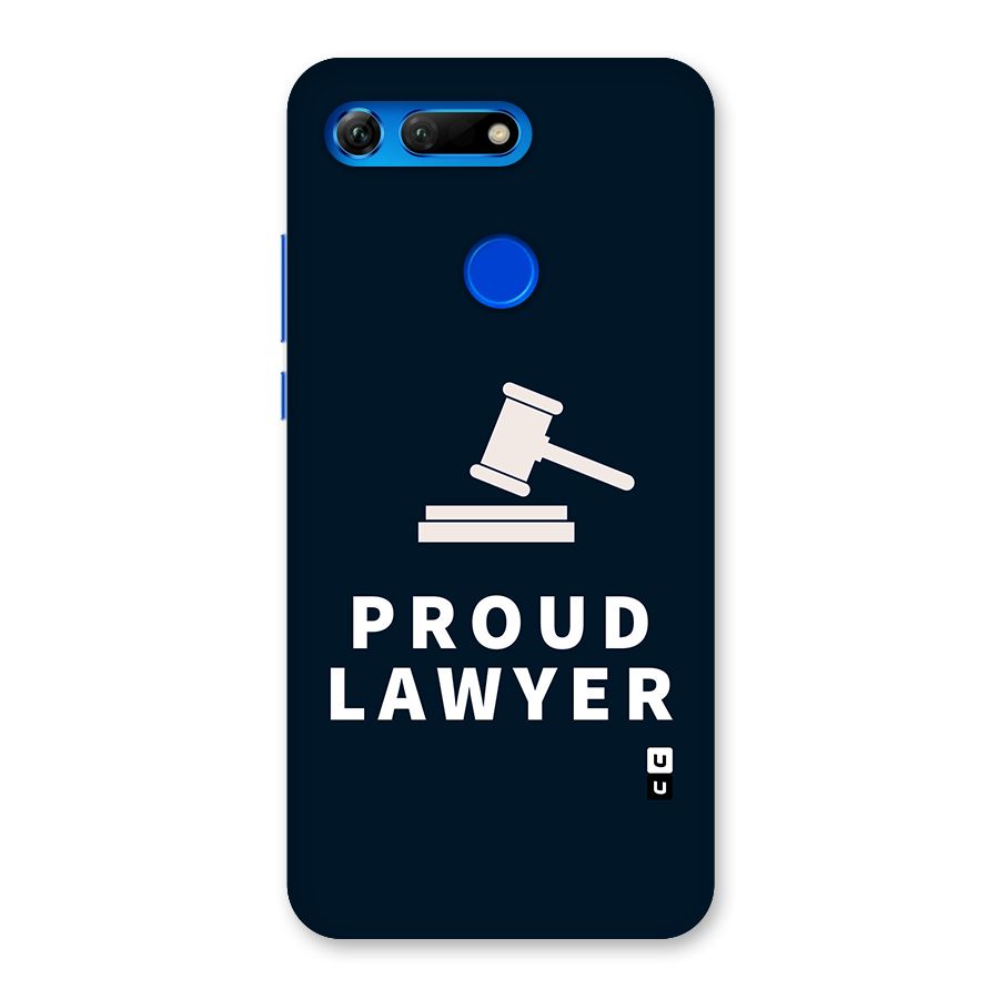 Proud Lawyer Back Case for Honor View 20
