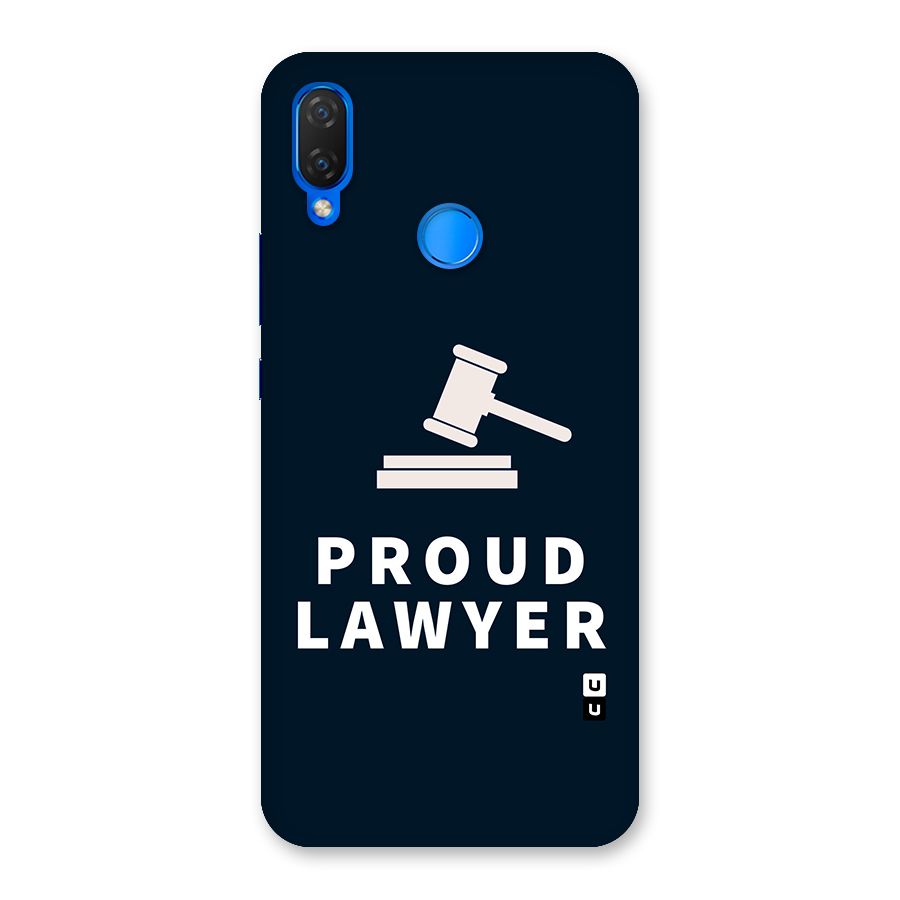 Proud Lawyer Back Case for Huawei P Smart+