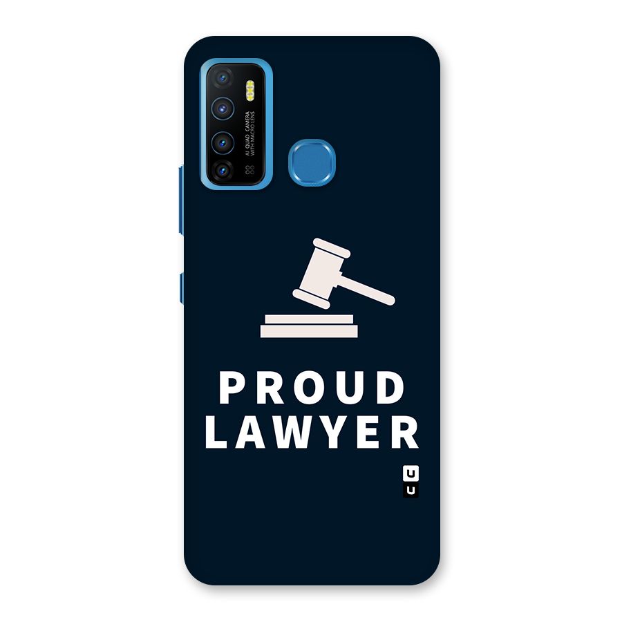 Proud Lawyer Back Case for Infinix Hot 9