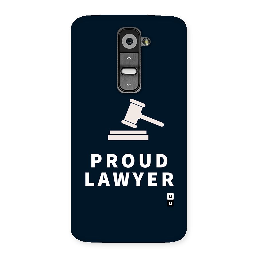 Proud Lawyer Back Case for LG G2