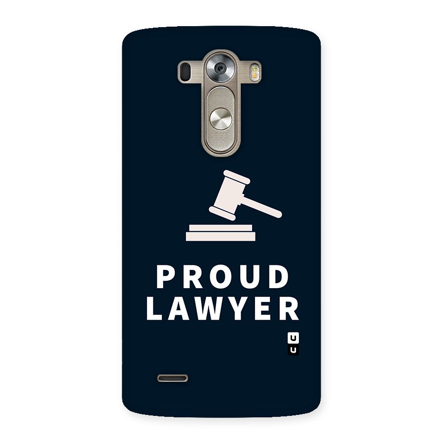 Proud Lawyer Back Case for LG G3