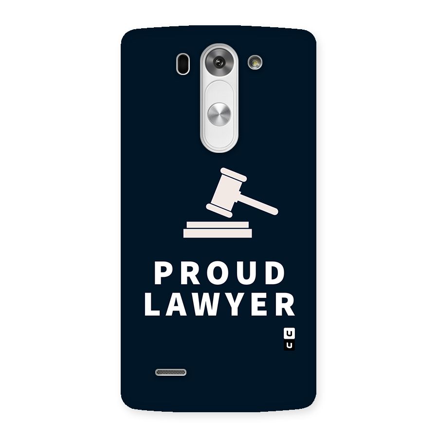 Proud Lawyer Back Case for LG G3 Mini