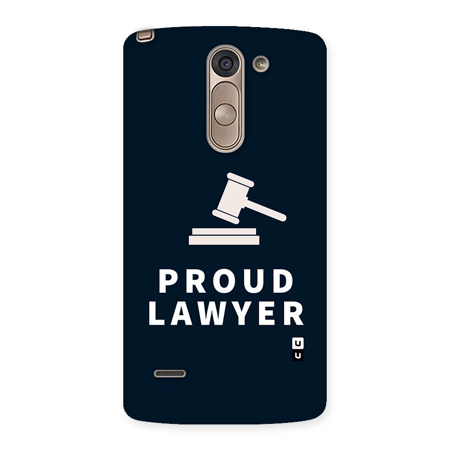 Proud Lawyer Back Case for LG G3 Stylus