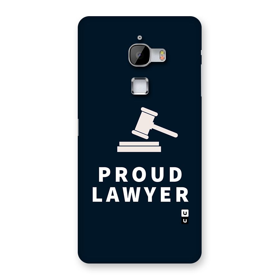 Proud Lawyer Back Case for LeTv Le Max