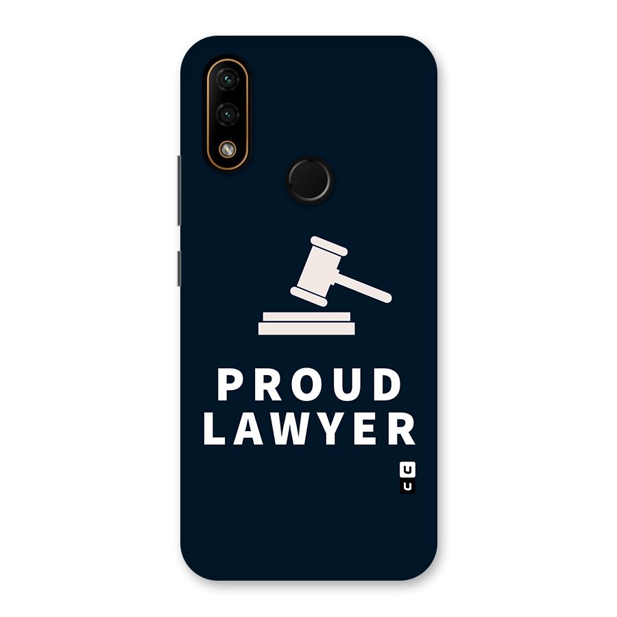 Proud Lawyer Back Case for Lenovo A6 Note