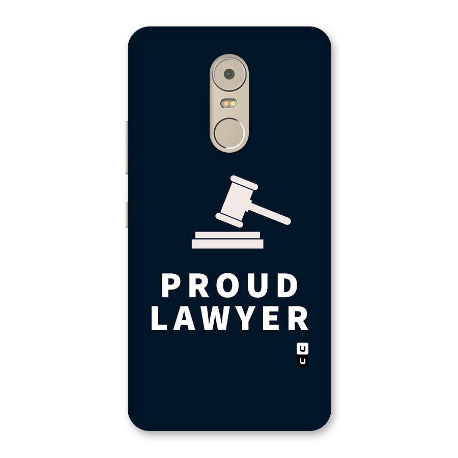 Proud Lawyer Back Case for Lenovo K6 Note