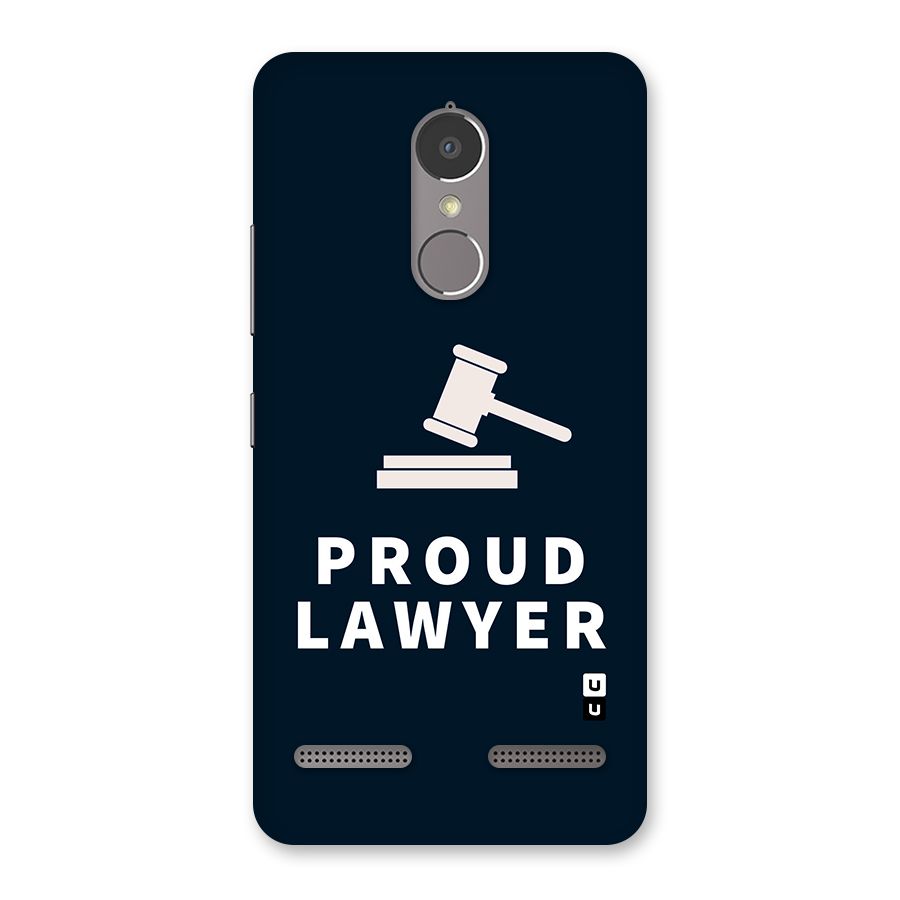Proud Lawyer Back Case for Lenovo K6 Power