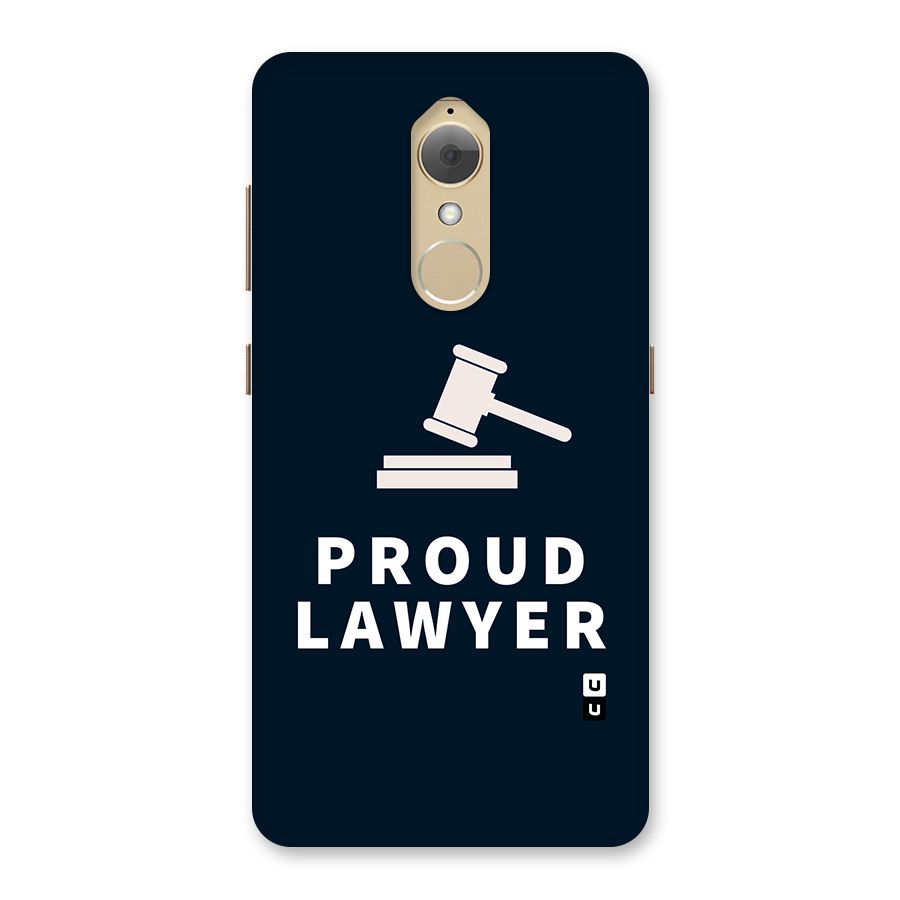 Proud Lawyer Back Case for Lenovo K8