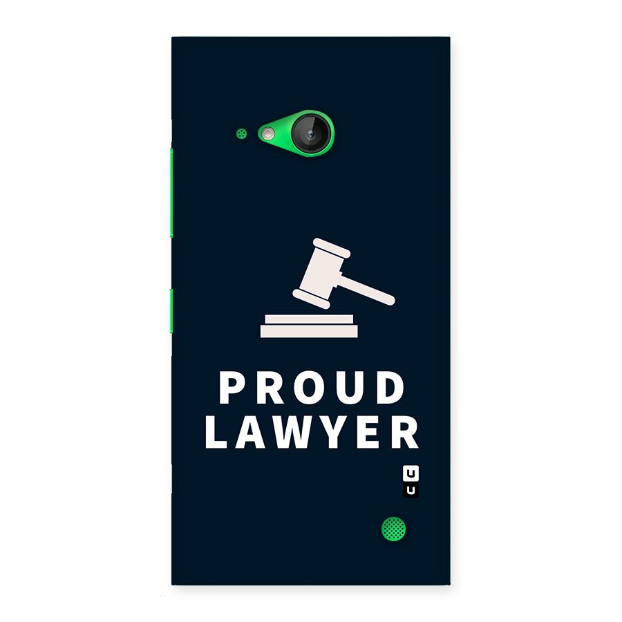 Proud Lawyer Back Case for Lumia 730