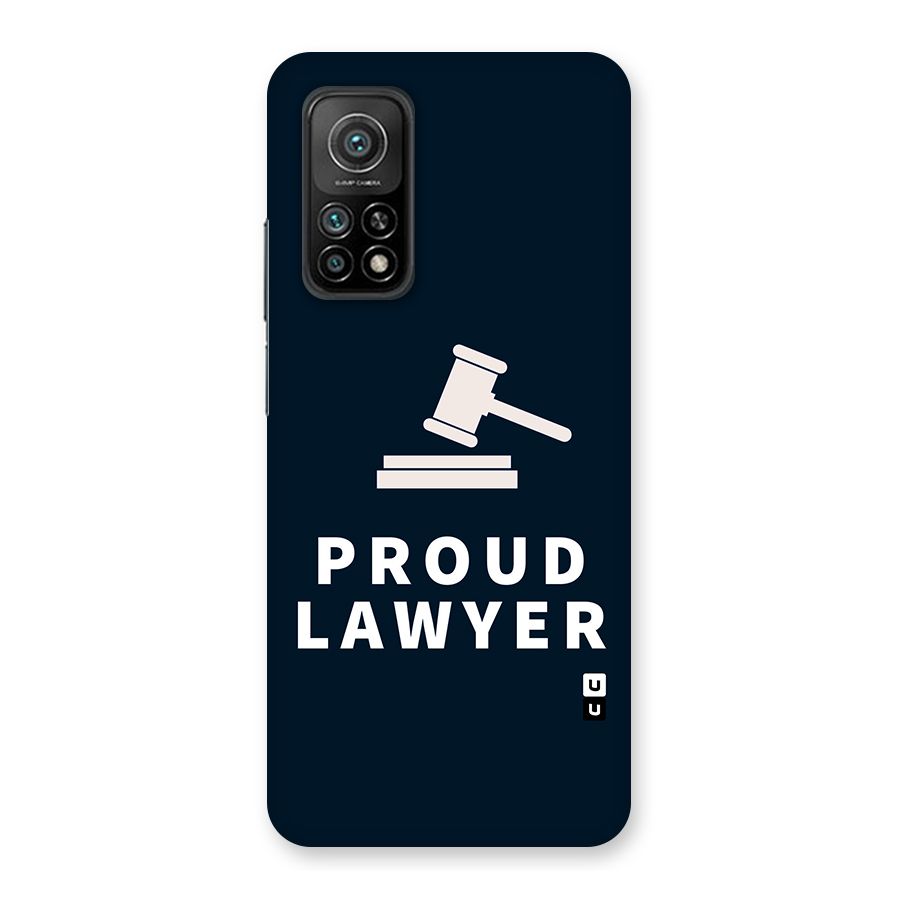Proud Lawyer Back Case for Mi 10T 5G