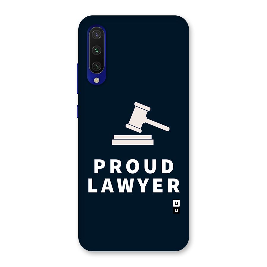 Proud Lawyer Back Case for Mi A3