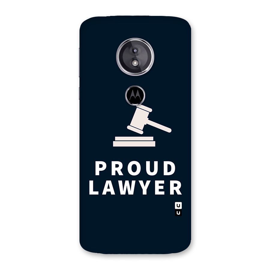 Proud Lawyer Back Case for Moto E5