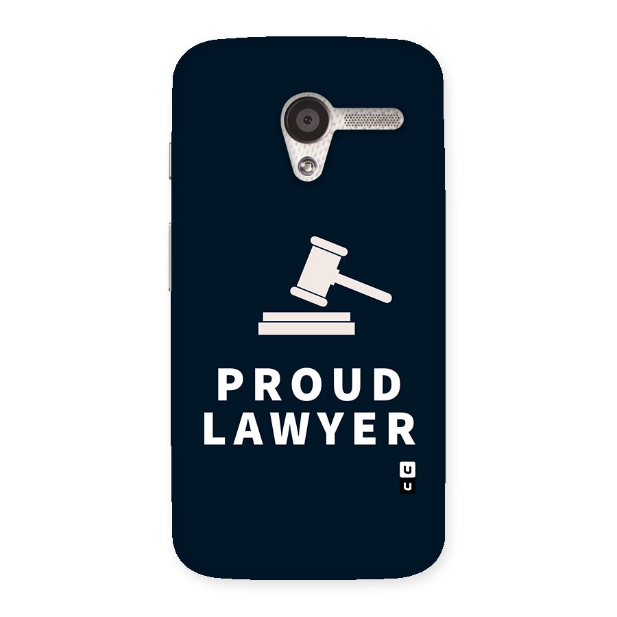 Proud Lawyer Back Case for Moto X