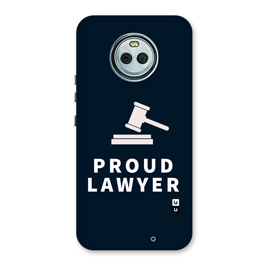 Proud Lawyer Back Case for Moto X4