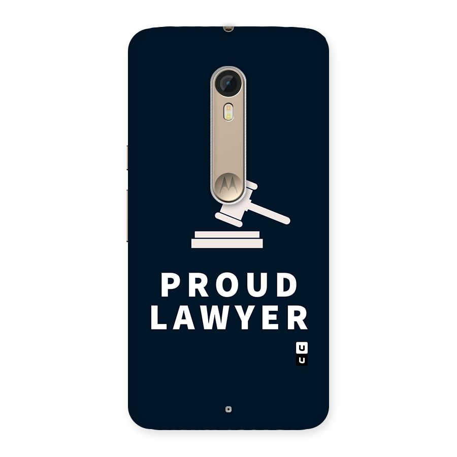 Proud Lawyer Back Case for Motorola Moto X Style