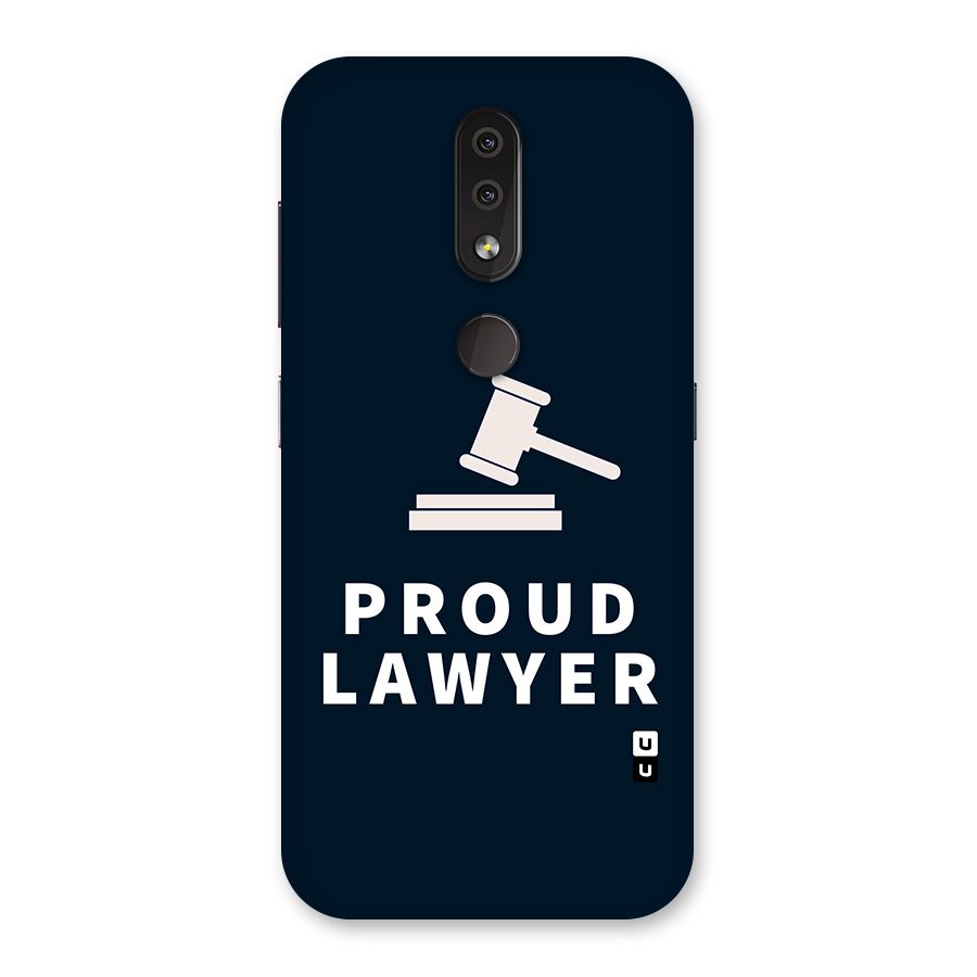 Proud Lawyer Back Case for Nokia 4.2