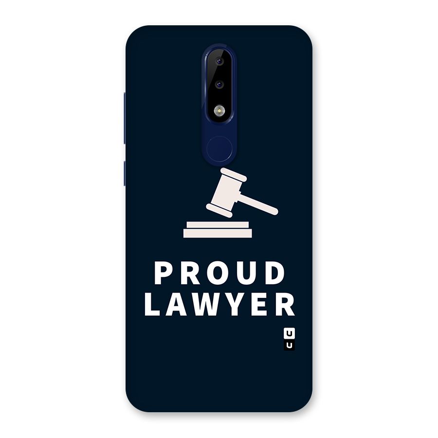 Proud Lawyer Back Case for Nokia 5.1 Plus